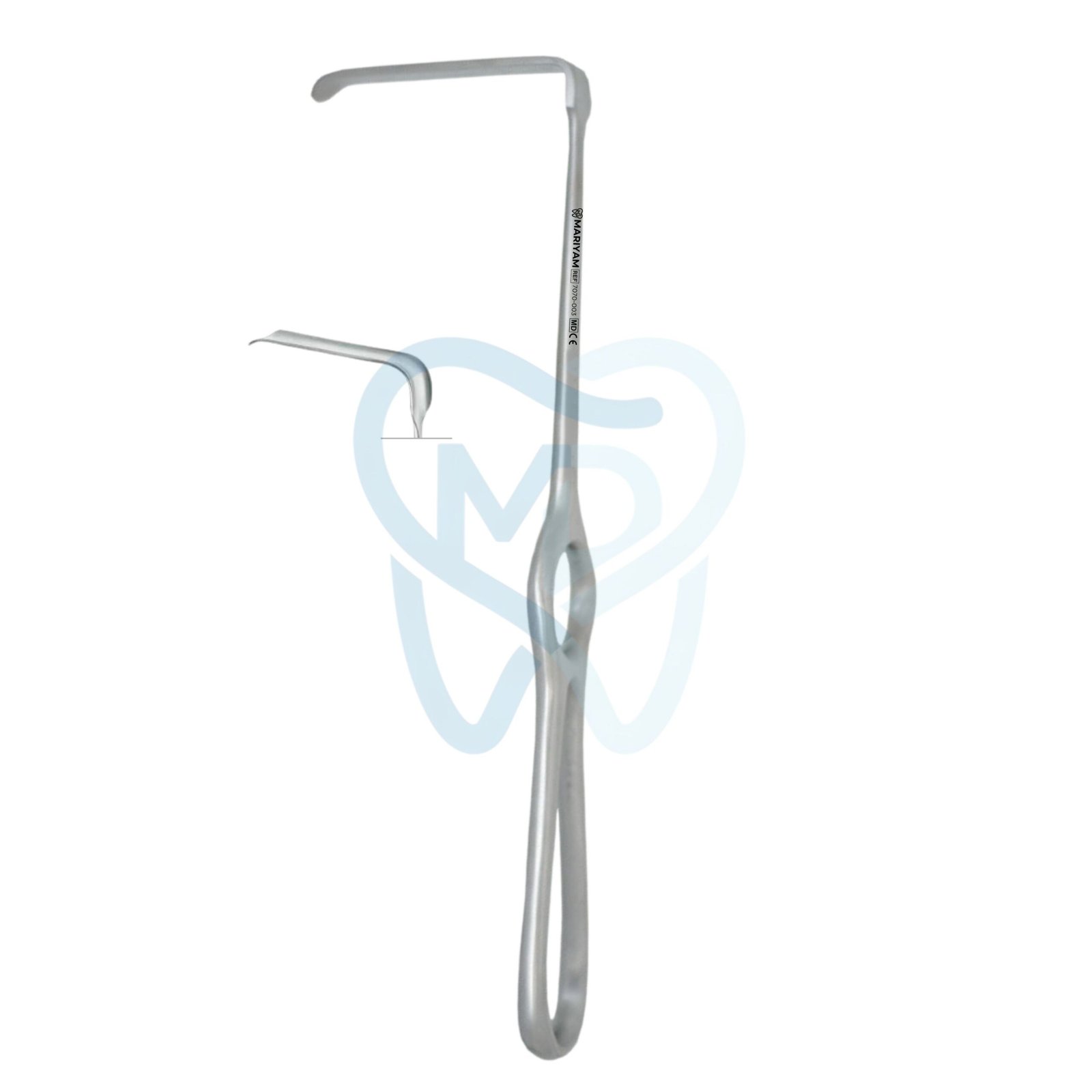 7070-003 Langenbeck Retractor, 29 x 10 mm, 22cm - Image 1