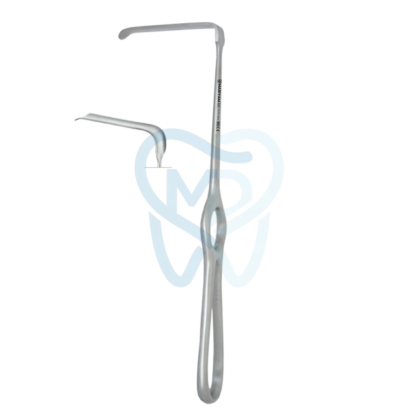 7070-004 Langenbeck Retractor, 42 x11 mm, 22cm - Image 1