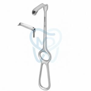 Obwegeser Internal Retractor, 42 x 10 mm, 23cm