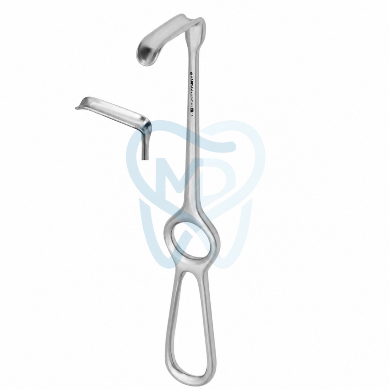 7070-015 Obwegeser Internal Retractor, 42 x 10 mm, 23cm - Image 1