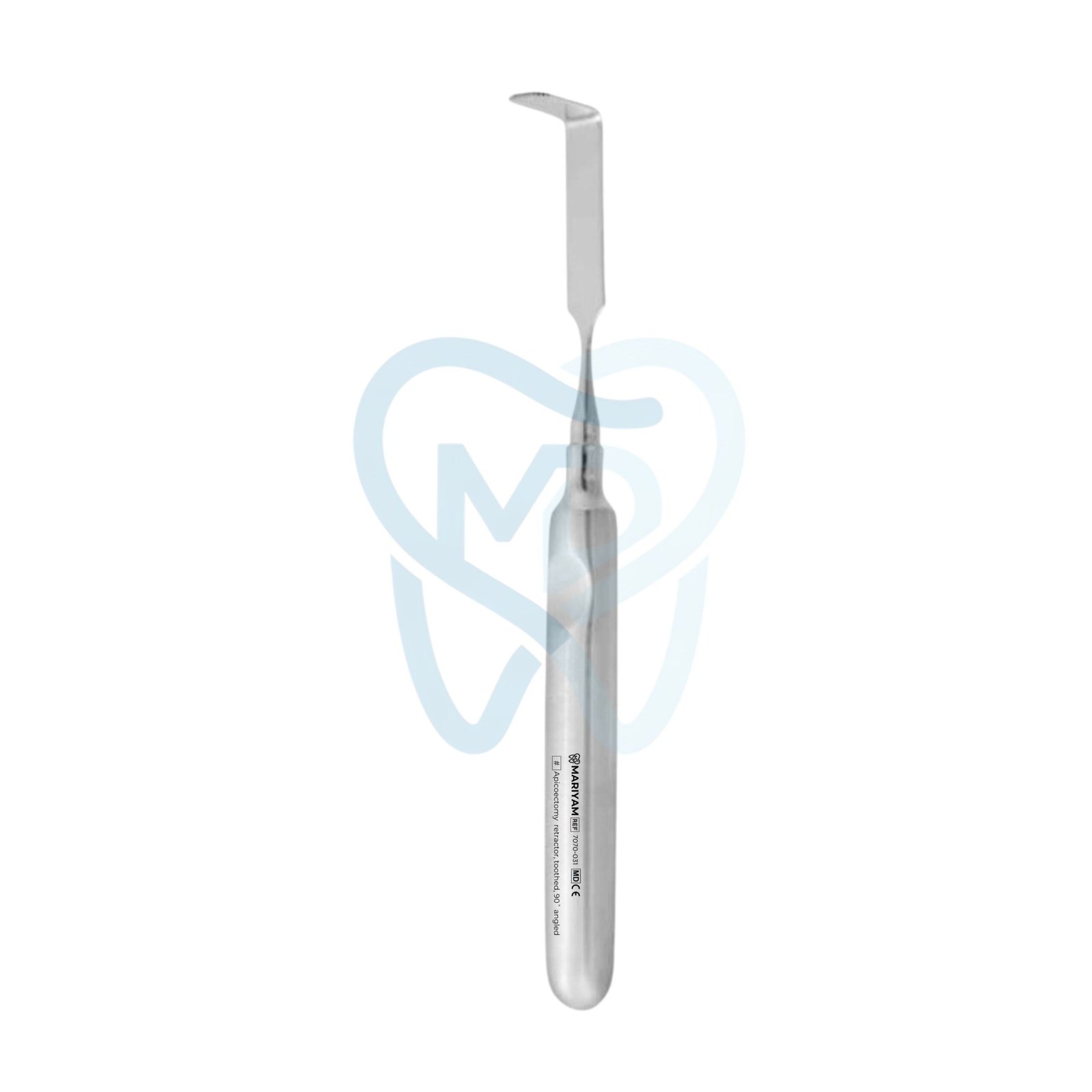 7070-031 Apicoectomy retractor, toothed, 90˚ angled - Image 1