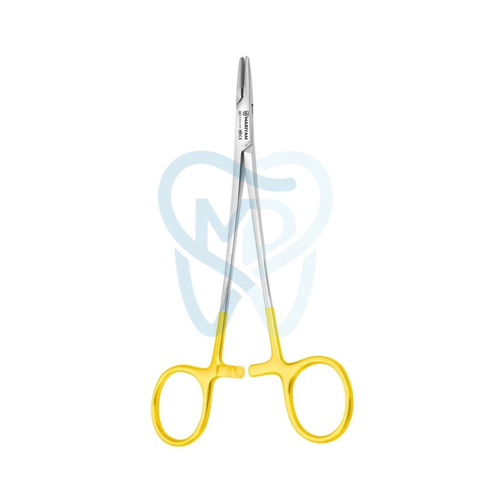 3000-006 Mayo-Hegar Needle Holder, Straight, 18cm, TC - Image 1
